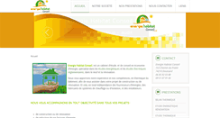 Desktop Screenshot of energiehabitatconseil.com